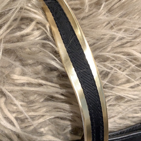 GIVENCHY Parfume Bag Black Gold Faux Leather Tote - Picture 8 of 13